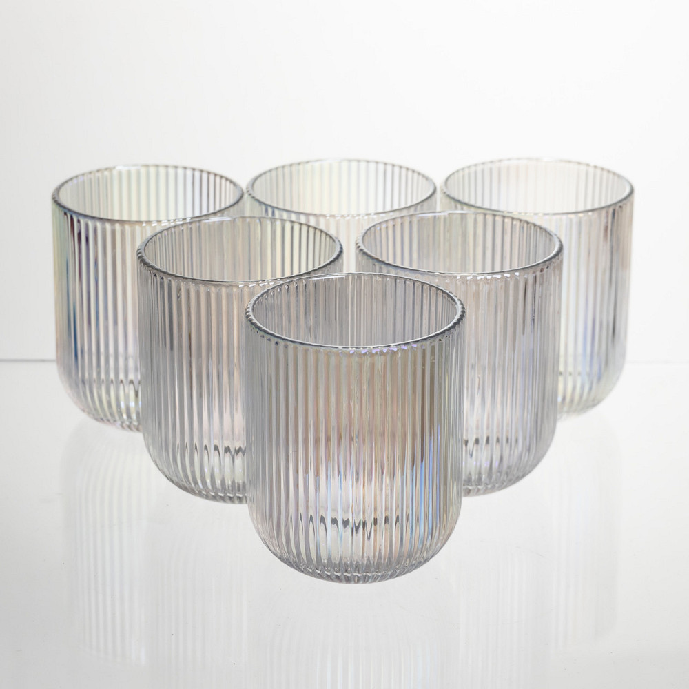 Набір чарок на ніжці 6 штук 50 мл для міцних напоїв Yiwu HP-19-203 Коломия - фото 1