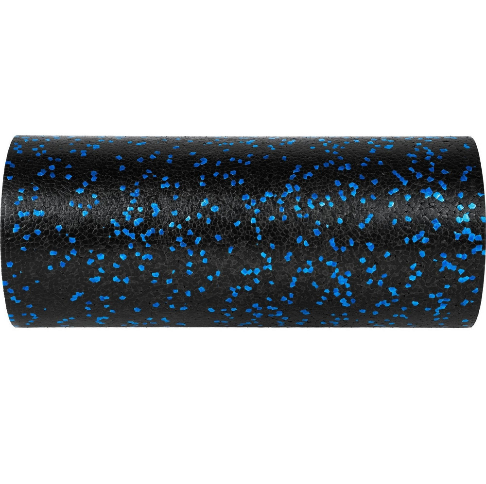 Масажний ролик (роллер) гладкий PowerPlay PP-4347 EPP Foam Roller Чорно/Синій (33x14см.) Каменское - изображение 2