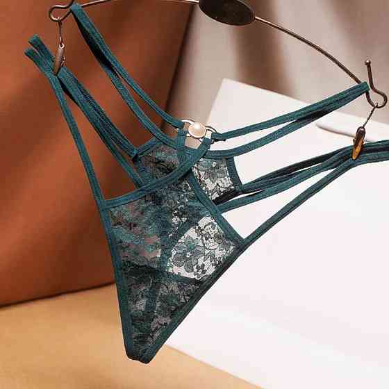 Еротичні стрінги жіночі універсальний зелений Київ