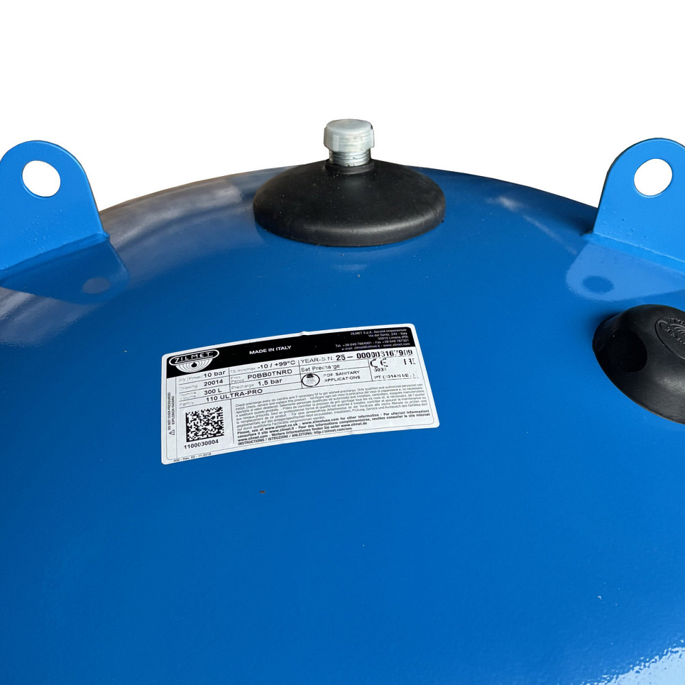 Гідроакумулятор 300л Zilmet ultra-pro 10bar ( 1100030004 ) (000001521) Київ - фото 3