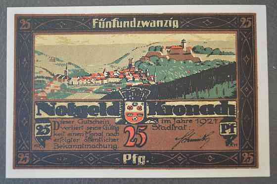 Німеччина. Нотгельд. 25 Pf ( 12 ) Полтава