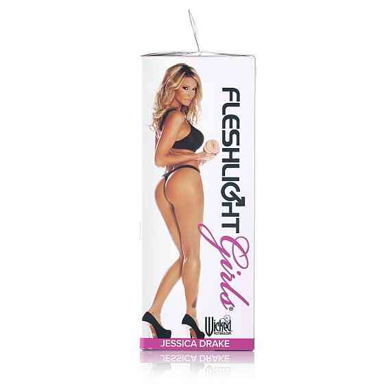 Мастурбатор Fleshlight Girls: Jessica Drake - Heavenly, со слепка вагины, очень нежный Sex Aura Киев