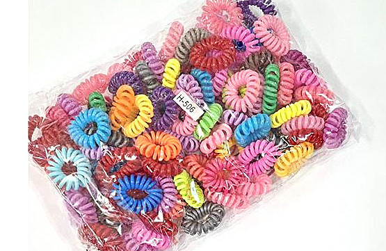 Резинка пружинка разноцветная уп 100 шт Киев - изображение 1