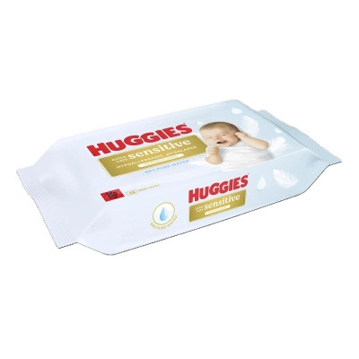 Детские влажные салфетки Huggies Pure ExSens 48х8 (5029053585543) Винница - изображение 2