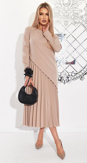 Красивое платье плиссе (44) Киев - изображение 5