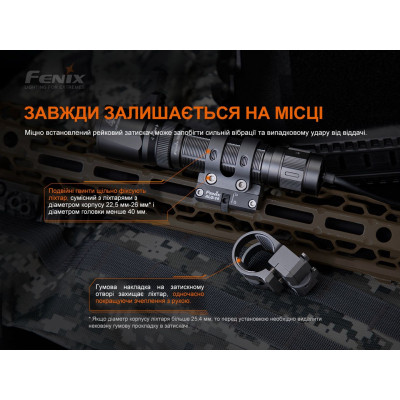 Кріплення для ліхтаря Fenix ALG-16 Вінниця - фото 6