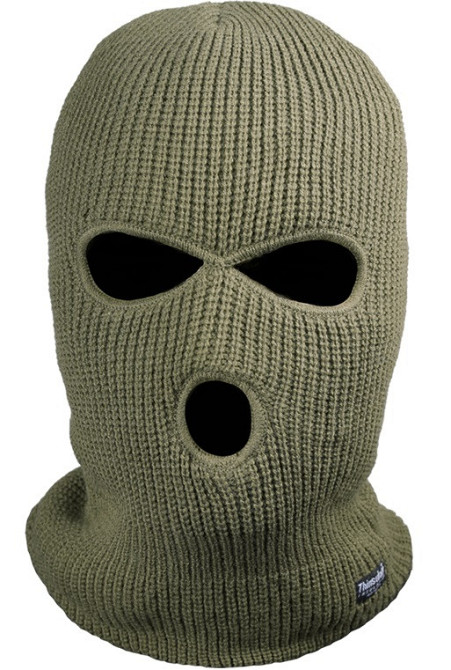 Универсальная Тактическая Балаклава зимняя с 3 отверстиями Mil-Tec от Sturm 