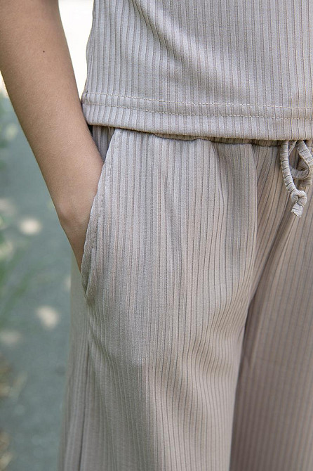 Костюм для девочек брюки + футболка, хлопок, топ Киев - изображение 5