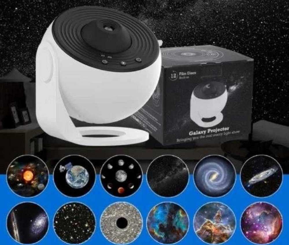 Домашній планетарій, Проектор зоряного неба, Нічник галактика. Київ - фото 8