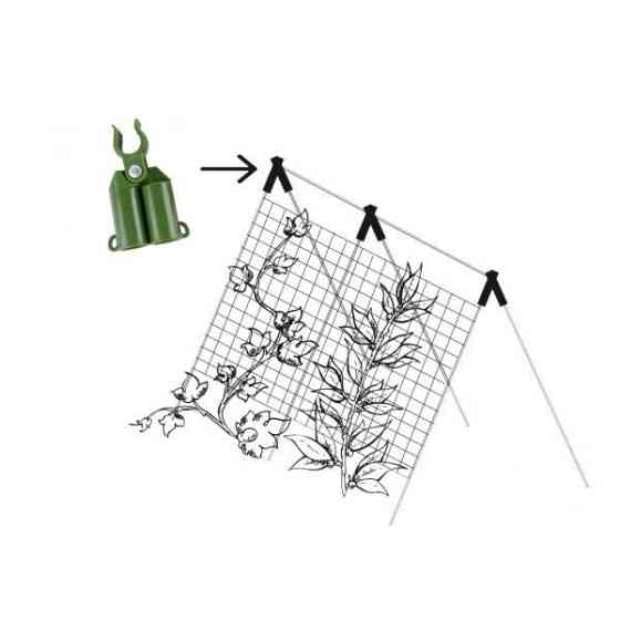 Соединитель угловой регулируемый для садовых опор 20мм, 4 шт, TYLS20/4 Киев