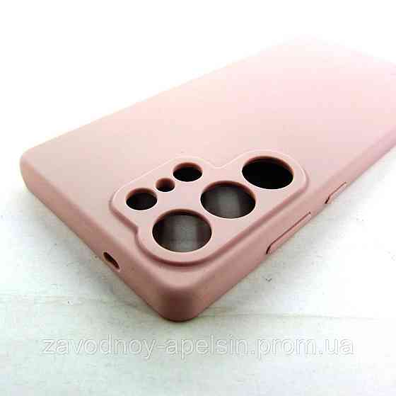 Samsung S25 Ultra S938 Чохол мікрофібра Захист камери (пудра) Одеса