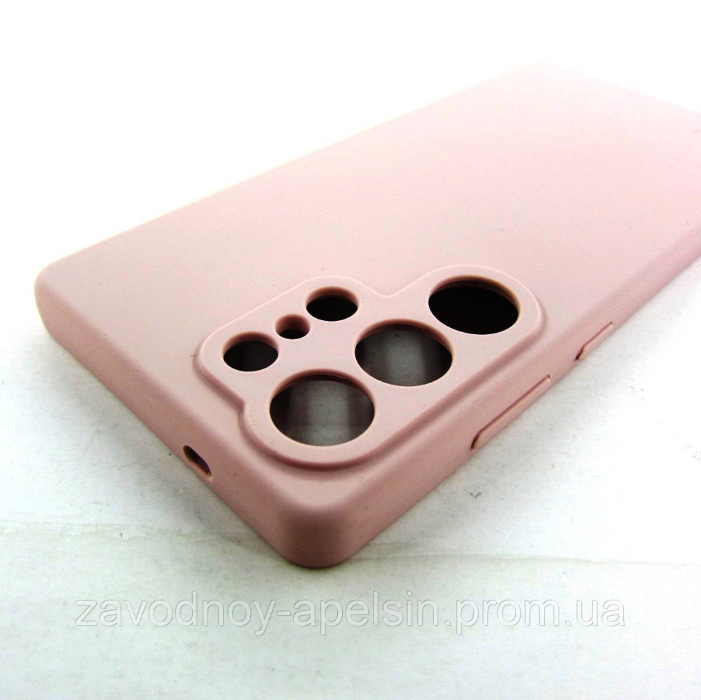 Samsung S25 Ultra S938 Чохол мікрофібра Захист камери (пудра) Одеса - фото 2