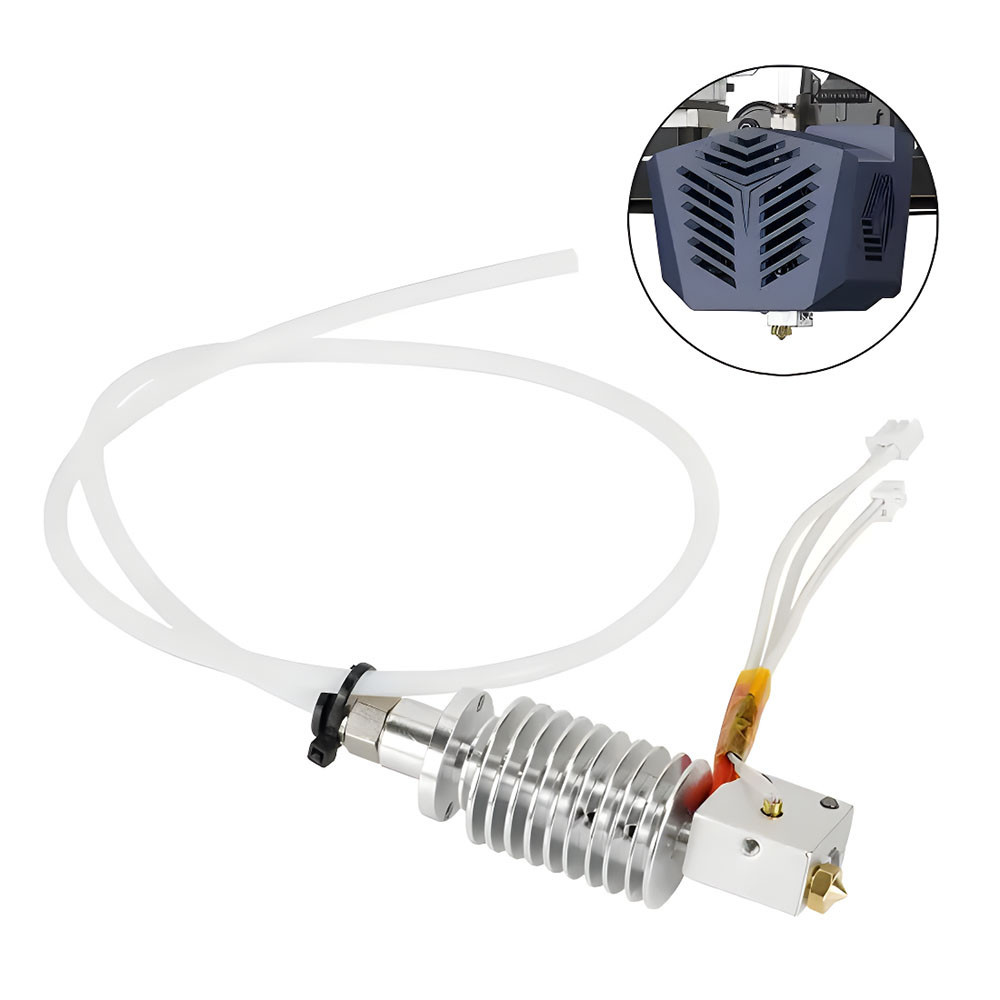 Хотенд KINGROON E3D V5-vyper  с радиатором для 3d принтера Anycubic Vyper плюс носок и 4 сопла Киев - изображение 4