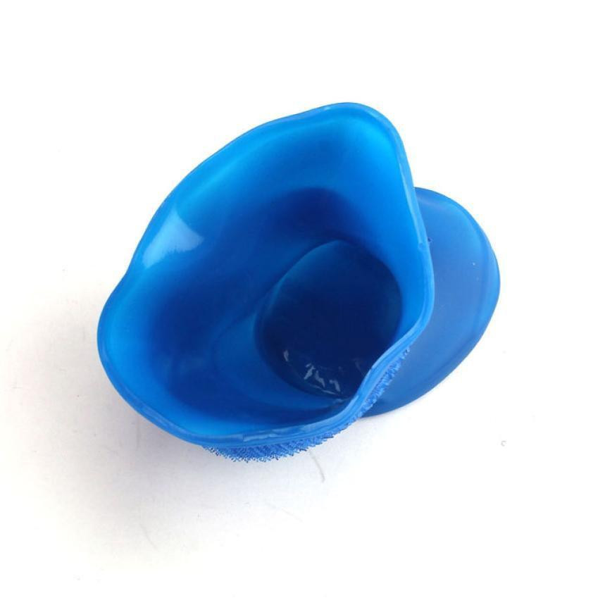 Сапожки резиновые для средних собак синие Киев - изображение 6