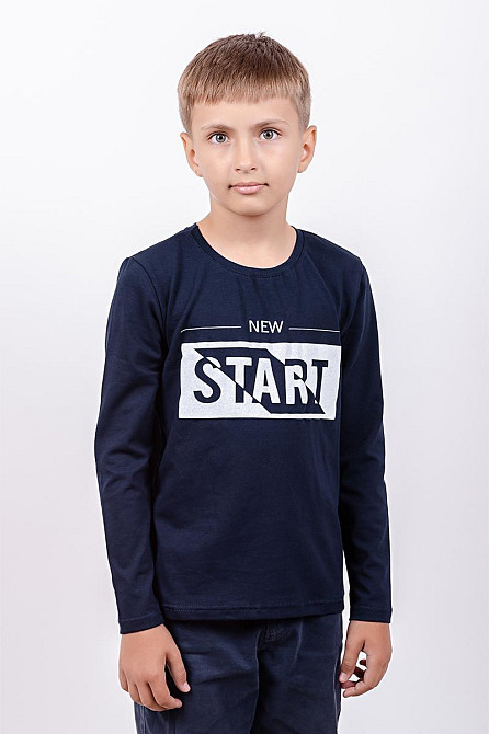 Джемпер Старт (колір: чорний, бордовий,сірий, темно-синій ) топ 128 Крохатушка одяг Київ - фото 1