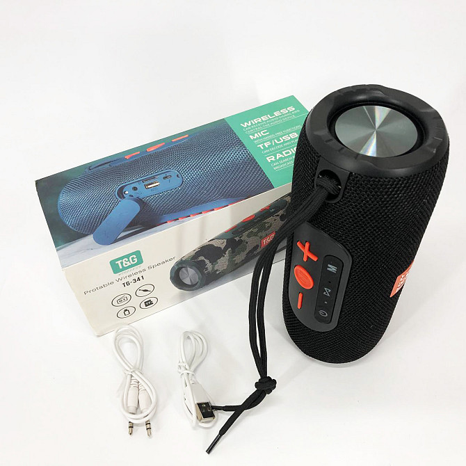 Блютуз-колонка с usb-портом, Беспроводная колонка Bluetooth с радио, Колонка на аккумуляторе маленькая GS-60 Львов - изображение 4