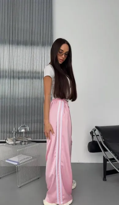 Женские брюки с двойной шелковой лампой — легкие летние брюки Одесса - изображение 14