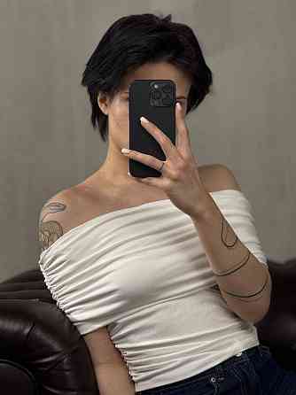 Футболка jasmin  спущенные плечи белая ДЛ7187 Одесса