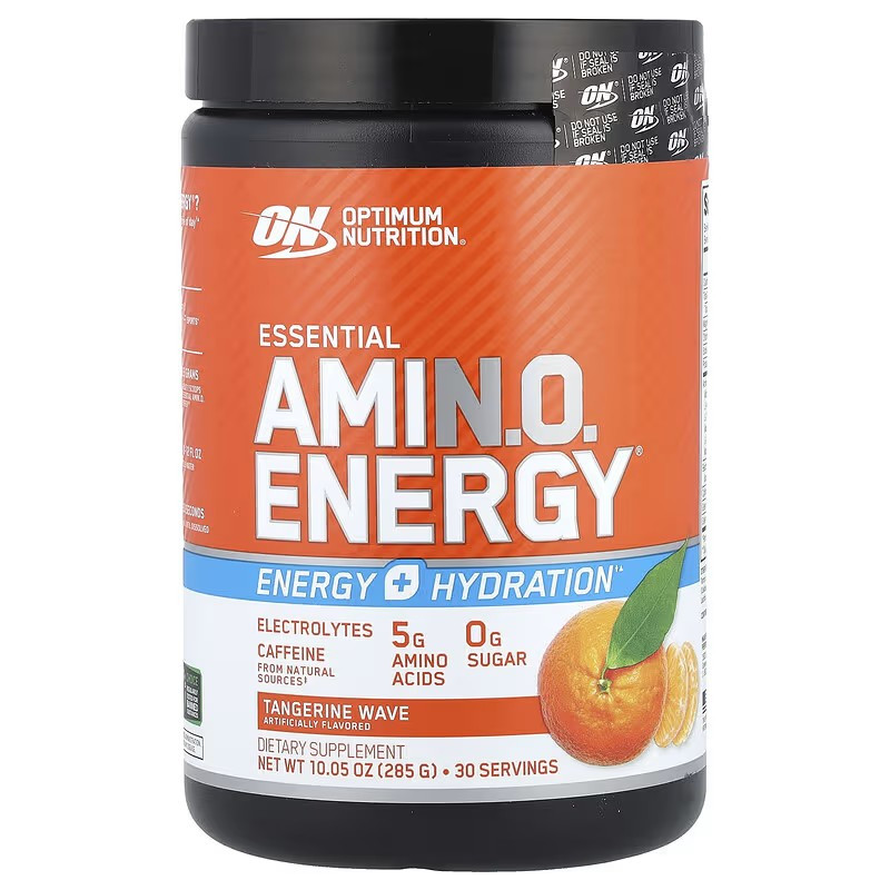 Аминокислоты с электролитами Optimum Nutrition Amino Energy + ELECTROLYTES 285 gram (Tangerine) Луцк - изображение 1
