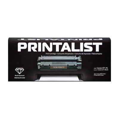 Тонер-картридж Printalist Canon 071 Black MF272dw/275dw/LBP122dw 1200с (Canon-071-PL) Винница - изображение 1