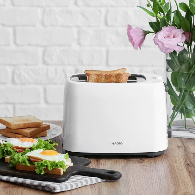 Тостер с функцией разогрева и разморозки, Тостер с подъемником для маленьких ломтиков HZ-19 Львов - изображение 13