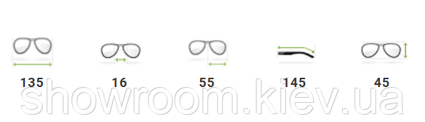 Жіночі окуляри від сонця Pr (27126) green Київ - фото 3