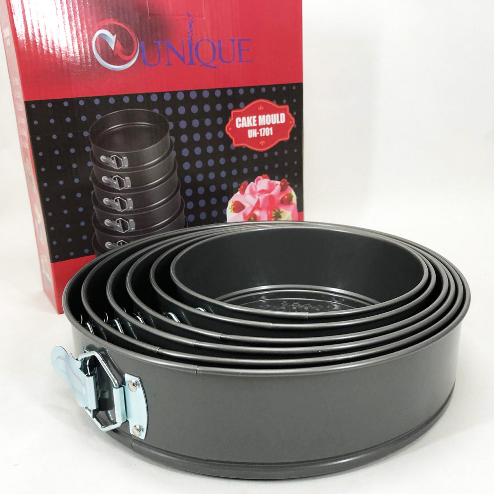 Форма кругла для духовки Unique, Форма для випічки нержавіюча сталь Набір складання торта MP-26 Львів - фото 10
