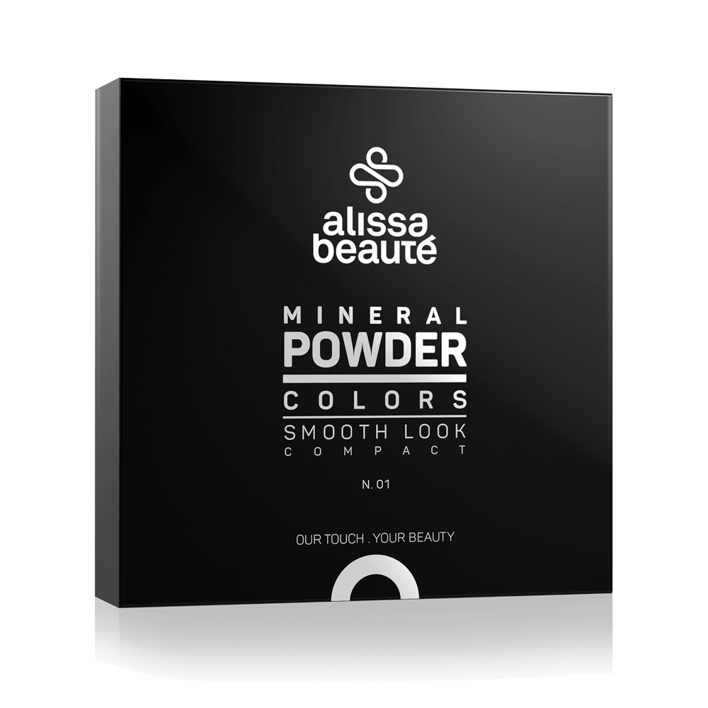 Минеральная компактная пудра 01 Светлый беж Mineral Powder Alissa Beaute, 9 г Днепр - изображение 1