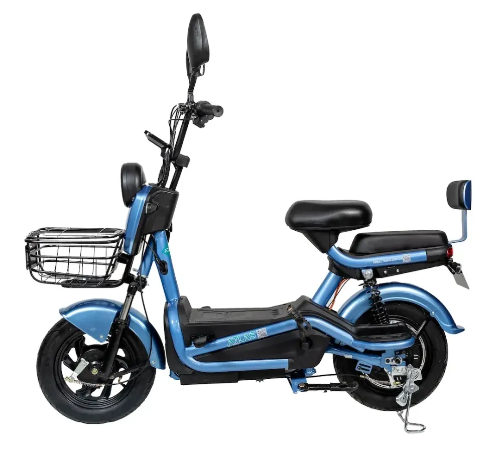 Електроскутер Atlas Elegant 500W Blue Київ - фото 2