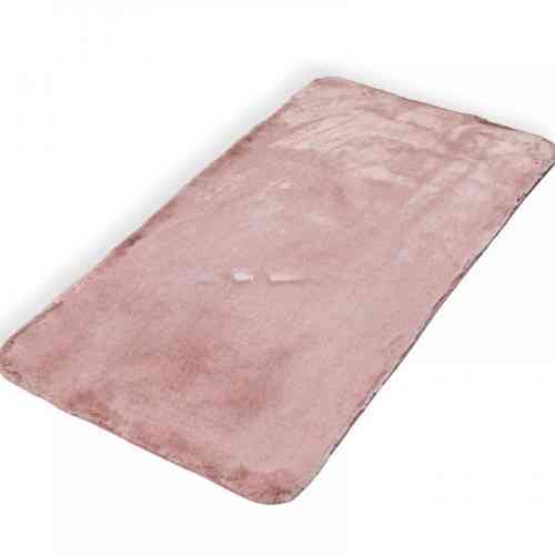 Килимок для підлоги з еко-хутра ТМ Dariana Tweed 75*150 см рожевий Житомир