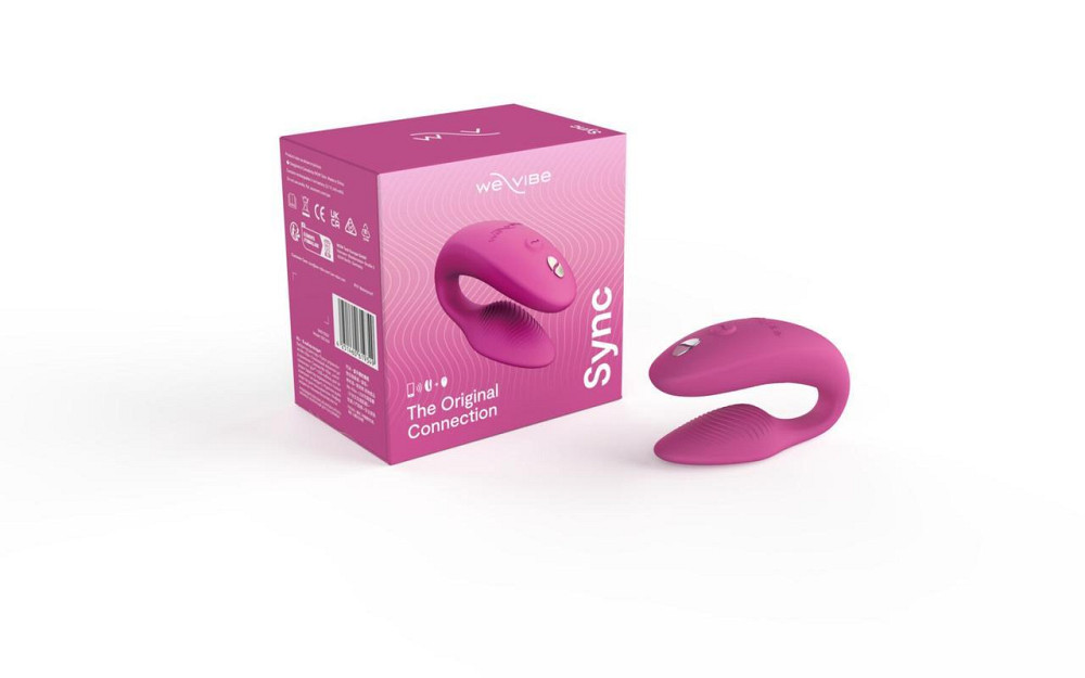 Смарт-вібратор для пар We-Vibe Sync 2 Rose, 10 віброрежимів, пульт ДК Sex Aura Київ - фото 8