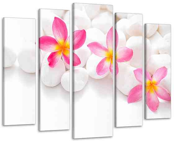 Модульная картина Цветы Art-348_5 ( 80х118см ) 90х132 см Киев