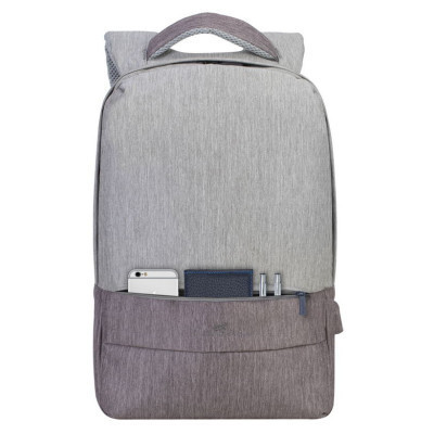 Рюкзак для ноутбука RivaCase 15.6" 7562 grey/mocha anti-theft (7562Grey/Mocha) Вінниця - фото 3
