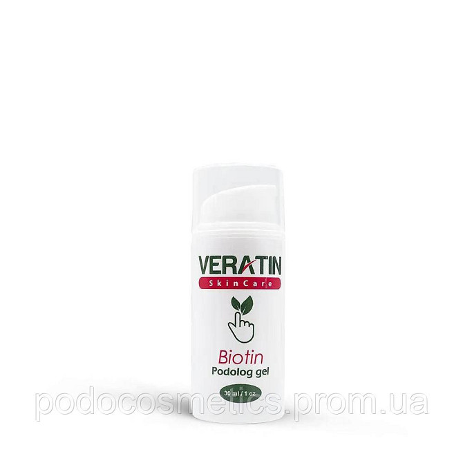 Гель Біотин для нігтів та шкіри Veratin Biotin gel 30мл Одеса - фото 1