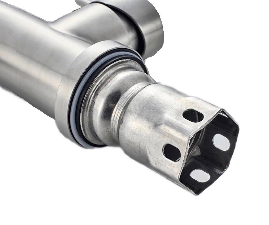 Смеситель для умывальника Mixxus SUS-001-G нержавеющая сталь поворотный излив Черновцы - изображение 2