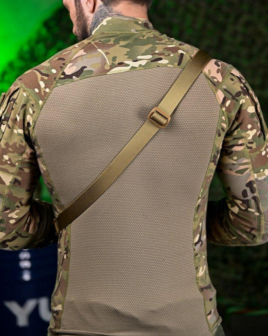 Двухточечный оружейный ремень койот ПП7604 Одесса - изображение 4