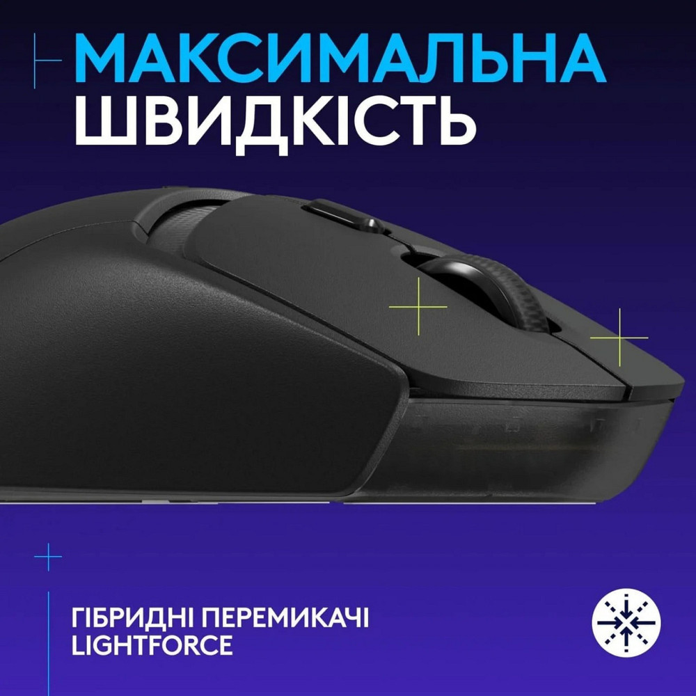 Миша бездротова Logitech G309 Black (910-007199) Чорний Харьков - изображение 5