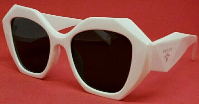 Білі жіночі брендові окуляри стильної форми. Київ - фото 8
