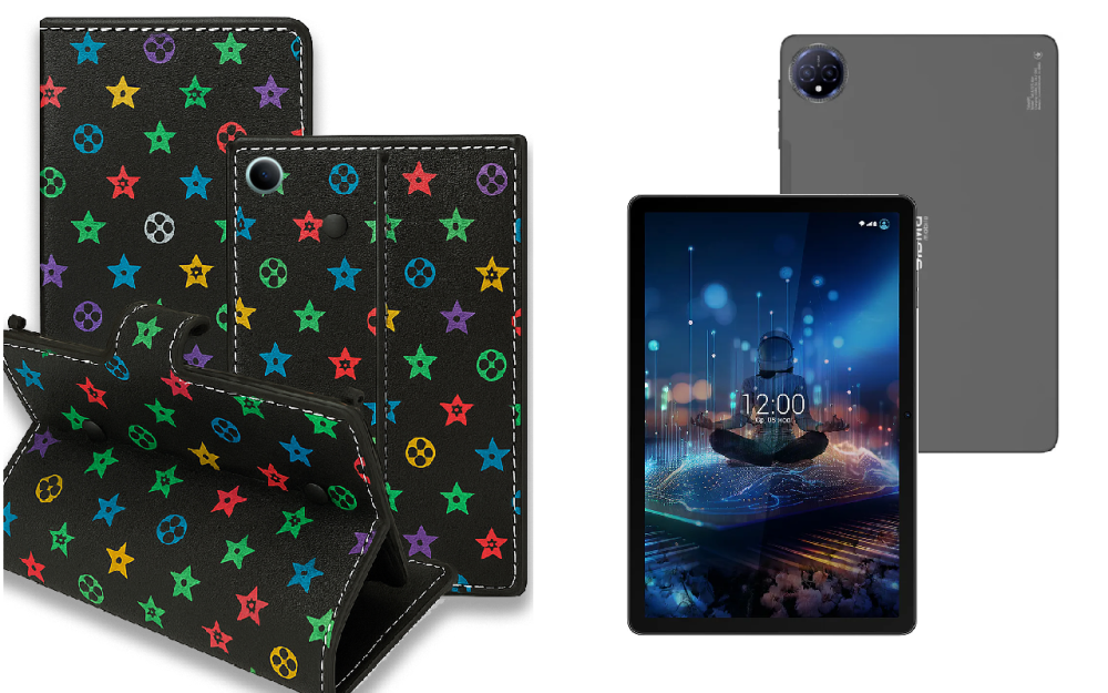 Книга-трансформер для планшета Sigma Mobile Tab A801, Tab A802, цвет Black Lyi Black Киев - изображение 1