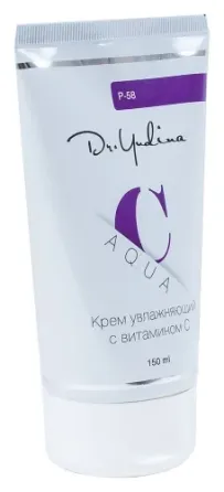 Крем увлажняющий с витамином C для лица Aqva C Dr. Yudina 150 мл Днепр