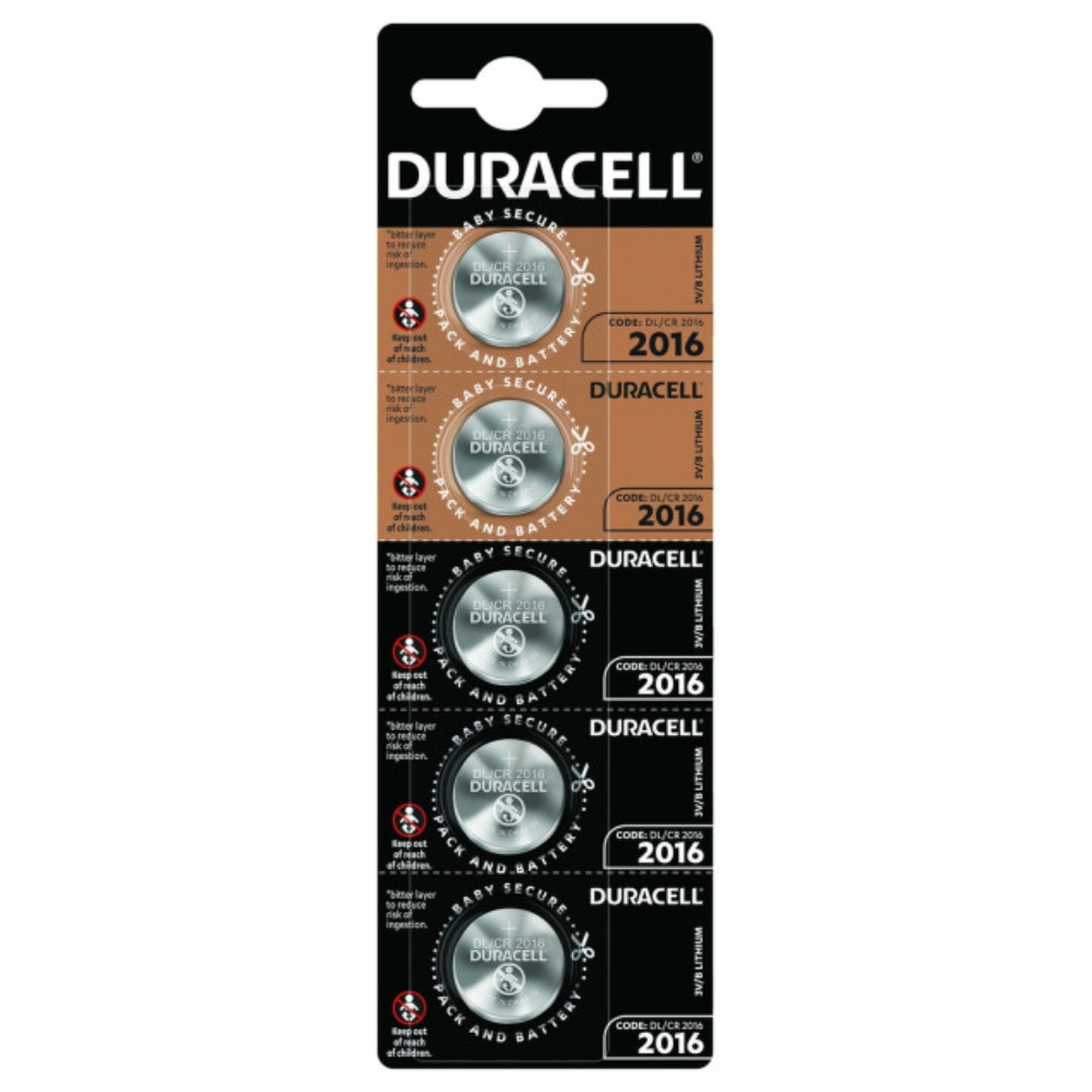 Батарейка Duracell CR2016 (5шт) Київ - фото 1