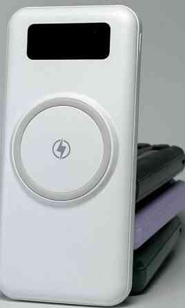 Павербанк PowerBank 20000 mAh с беспроводной зарядкой. Киев