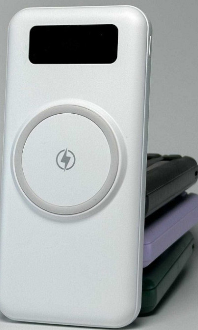 Павербанк PowerBank 20000 mAh з бездротовою зарядкою. Київ - фото 3