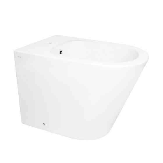 Биде напольное Qtap Swan 560х360х410 White QT15443378W Киев