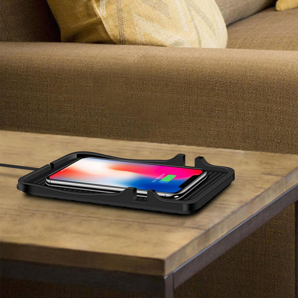 Беспроводное зарядное устройство NN C-7, 15 Вт, черное Киев - изображение 10