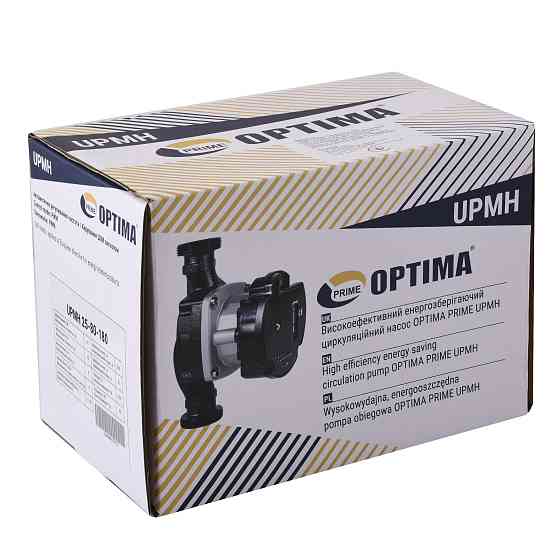 Насос циркуляційний енергоощадний  Optima PRIME UPMH 25-80AUTO 180мм + гайки Тернопіль