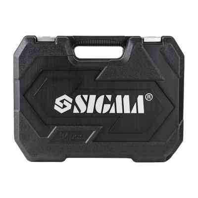 Набір інструментів Sigma насадок торцевих та біт 1/4&quot;, 1/2&quot; 94шт CrV mid (6003761) Вінниця