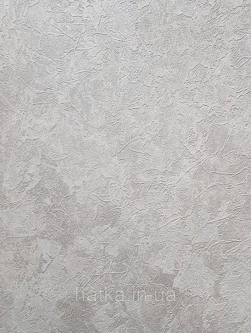 Шпалери вінілові на флізеліні гарячого тиснення DU&KA 1.06х10 вензель основа під штукатурку сірі коричневі Київ - фото 1