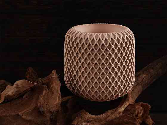 Силиконовая форма для подсвечника из смолы,глины,воска  72 х 70 мм 