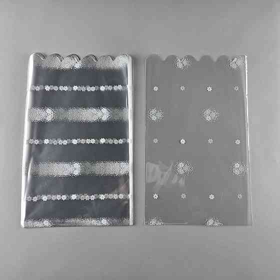 Пакет з малюнком для пакування подарунків (20*35) No383 (9) (ажурний) "Веночок" (100 шт.) Харків